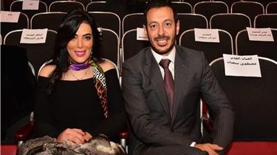  حورية فرغلي ومصطفى شعبان