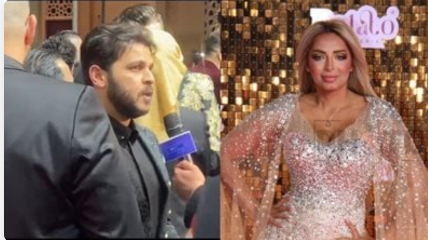 مي حلمي ومحمد رشاد