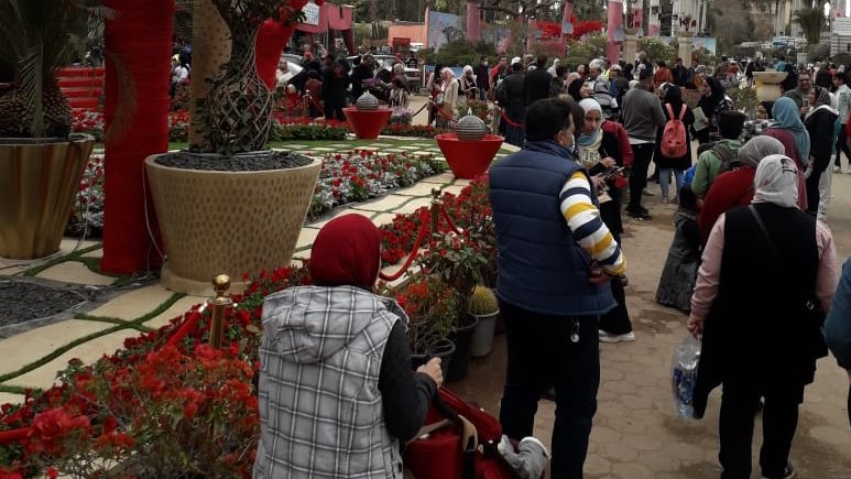 معرض الزهور