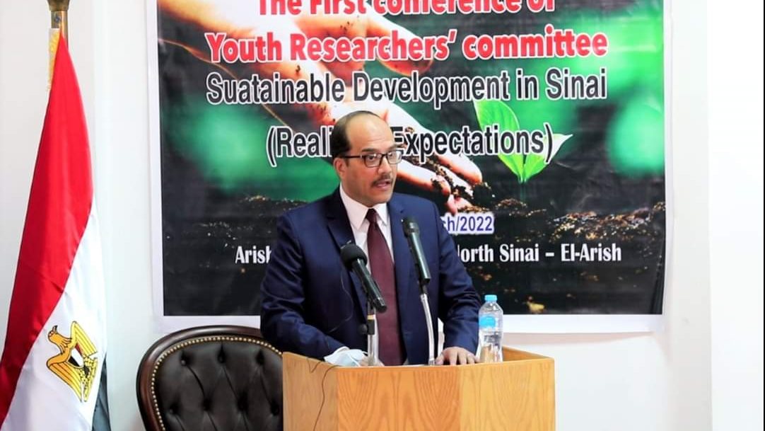 الدكتور حسن الدمرداش رئيس جامعة العريش 