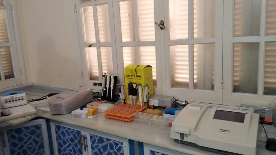 غلق وتشميع معمل تحاليل وعيادة طبية 