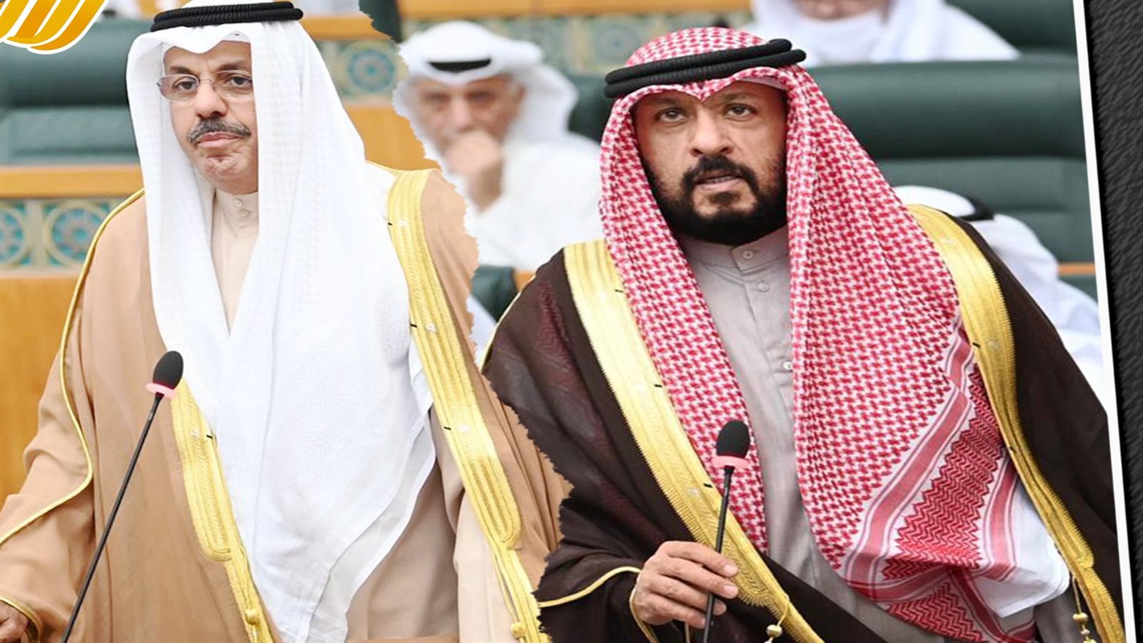 وزيرا الداخلية والدفاع الكويتيين  وزيرا الداخلية والدفاع الكويتيين