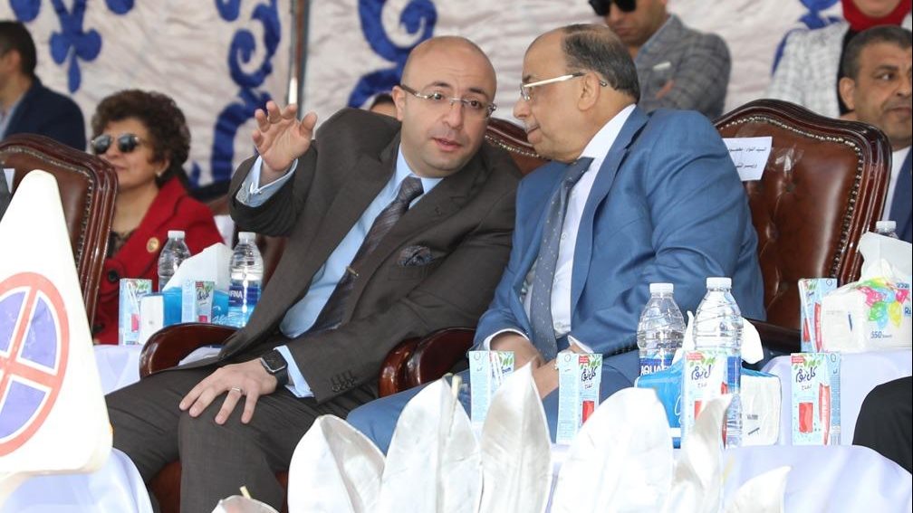 وزير التنمية المحلية ومحافظ بني سويف 