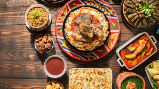 جدول اكل رمضان 30 يوم 2022