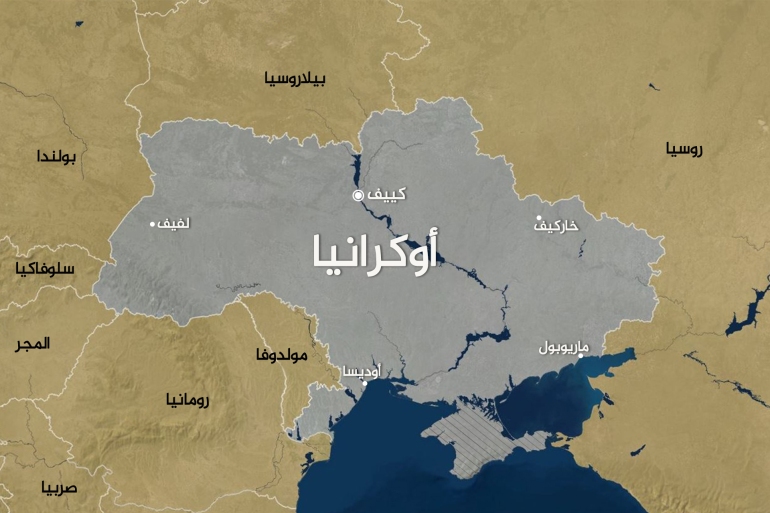 ماريوبول على الخريطة