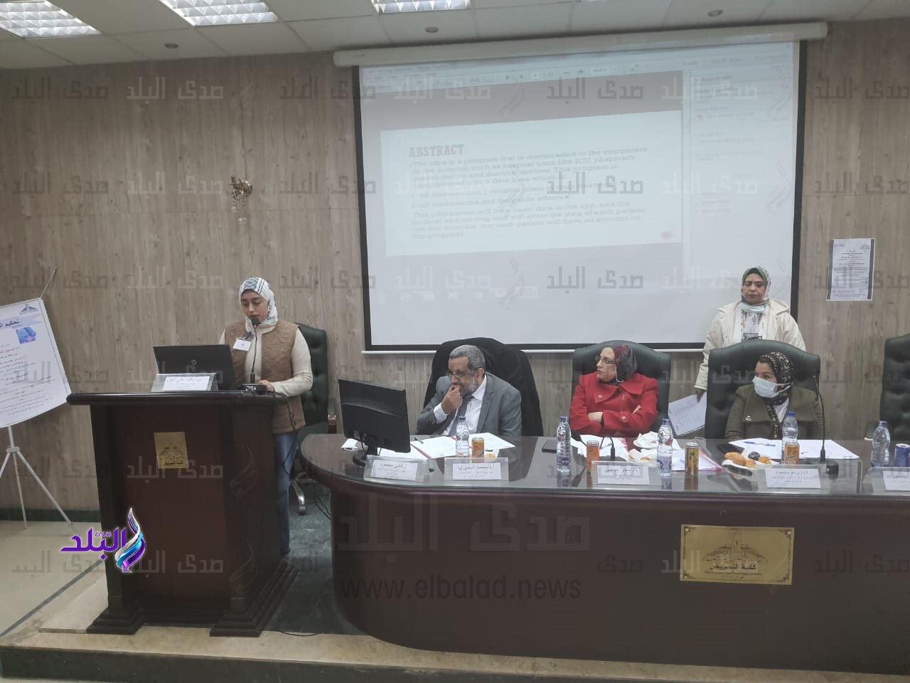 مسابقة مركز الابتكار وريادة الاعمال بتمريض عين شمس 