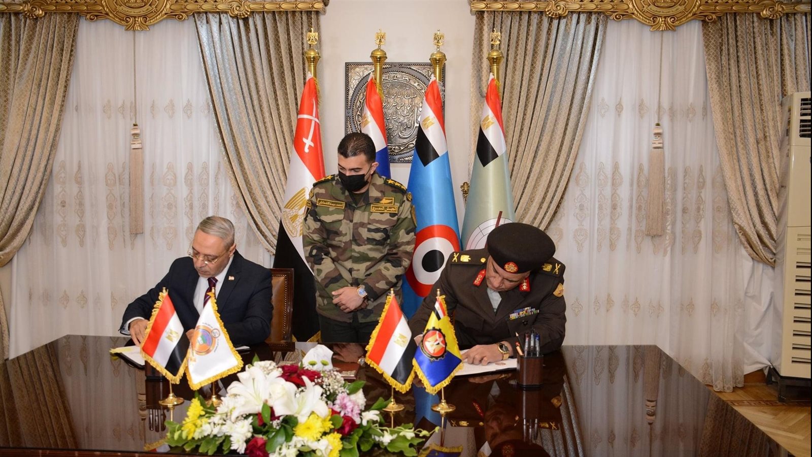 صورة من توقيع بروتوكول