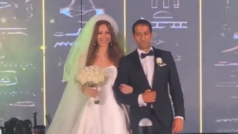 هند رضا وزوجها 
