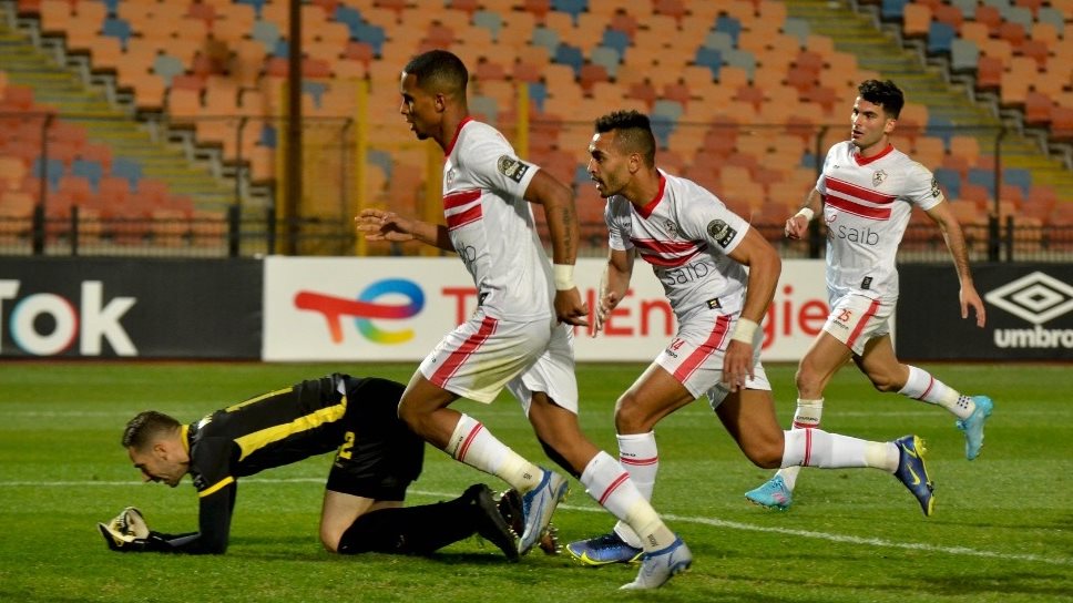 مباراة الزمالك وبيترو أتلتيكو 