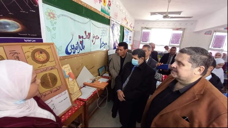 افتتاح معرض العلوم لإدارة بئر العبد