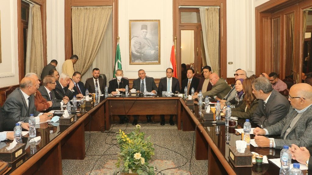 اجتماع الهيئة العليا لحزب الوفد