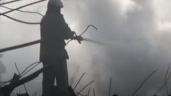 أثار الدمار في كييف أثار الدمار في كييف