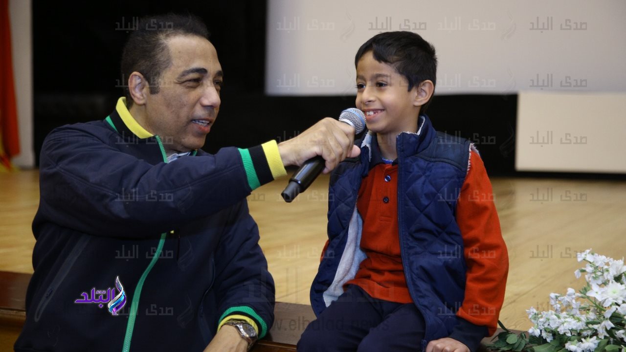 المخرج سعد هنداوي خلال فاعليات الاطفال 