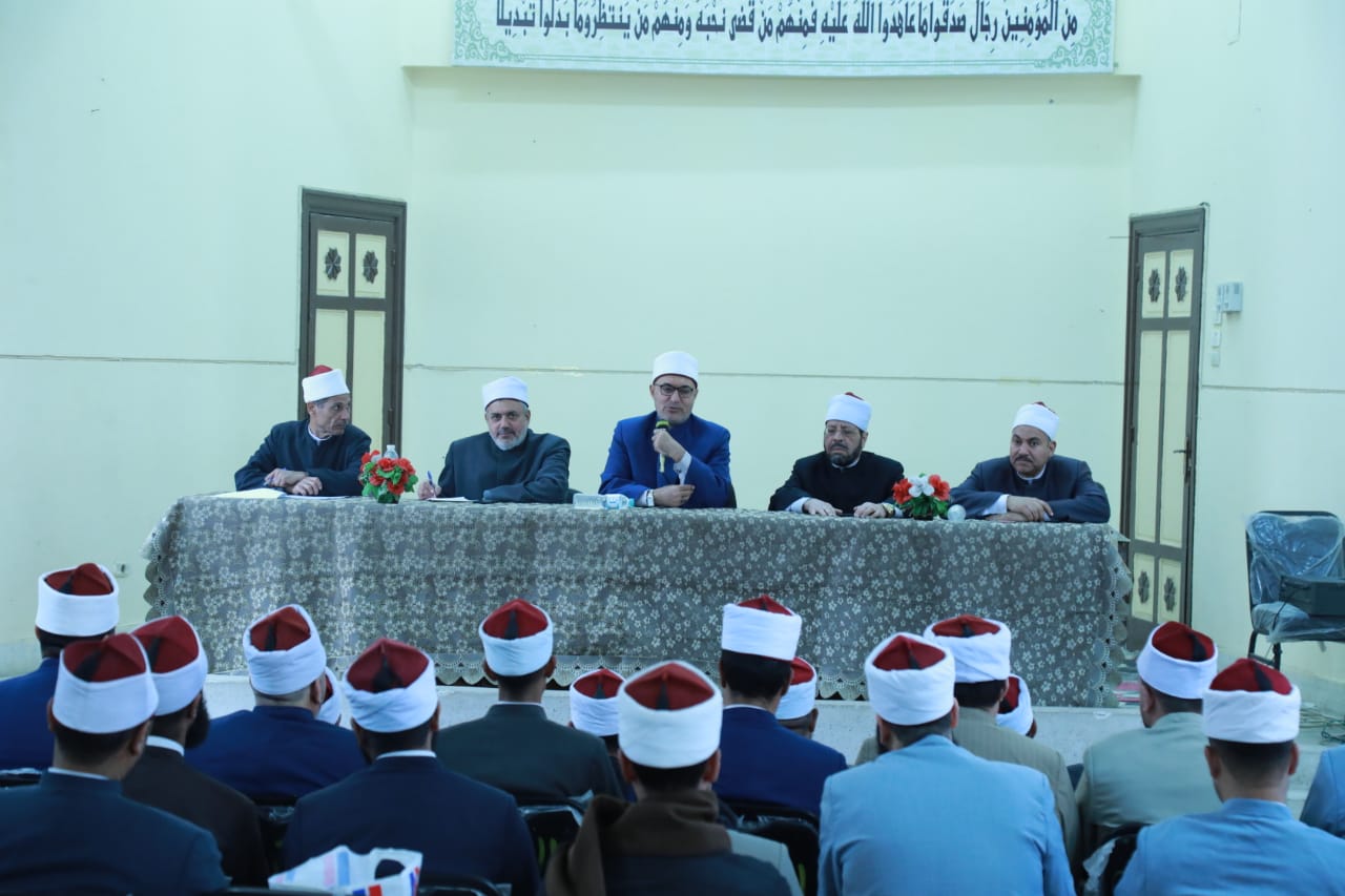لقاء الأمين العام لمجمع البحوث الإسلامية بالوعاظ 
