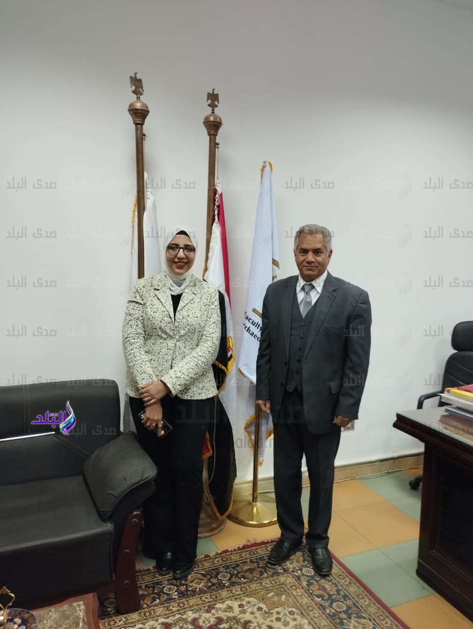 ورشة تدريبية لطلاب كلية الآثار جامعة عين شمس 