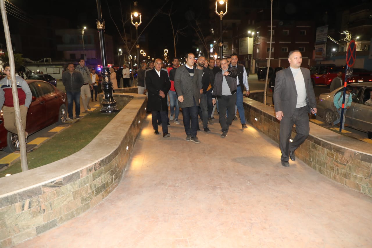 جولة تفقدية لمحافظ المنوفية