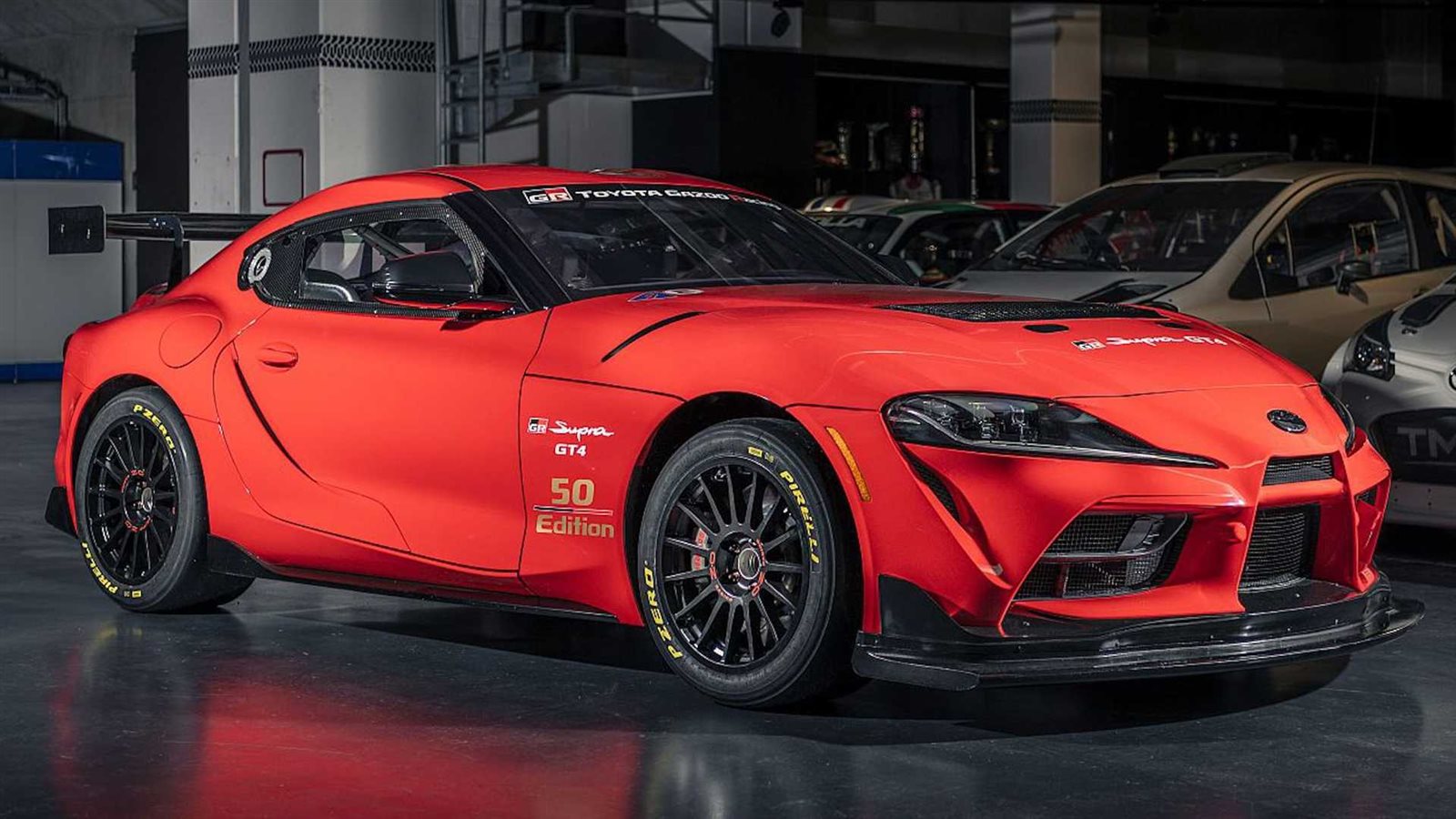 تويوتا تطلق سيارة السباق GR Supra GT4 50 Edition 