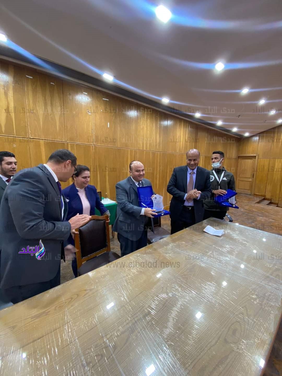 طلاب حقوق عين شمس يقدمون نموذج محاكاة للمحكمة الاقتصادية