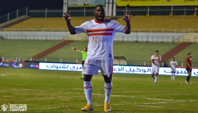 رزاق سيسيه لاعب فريق الزمالك