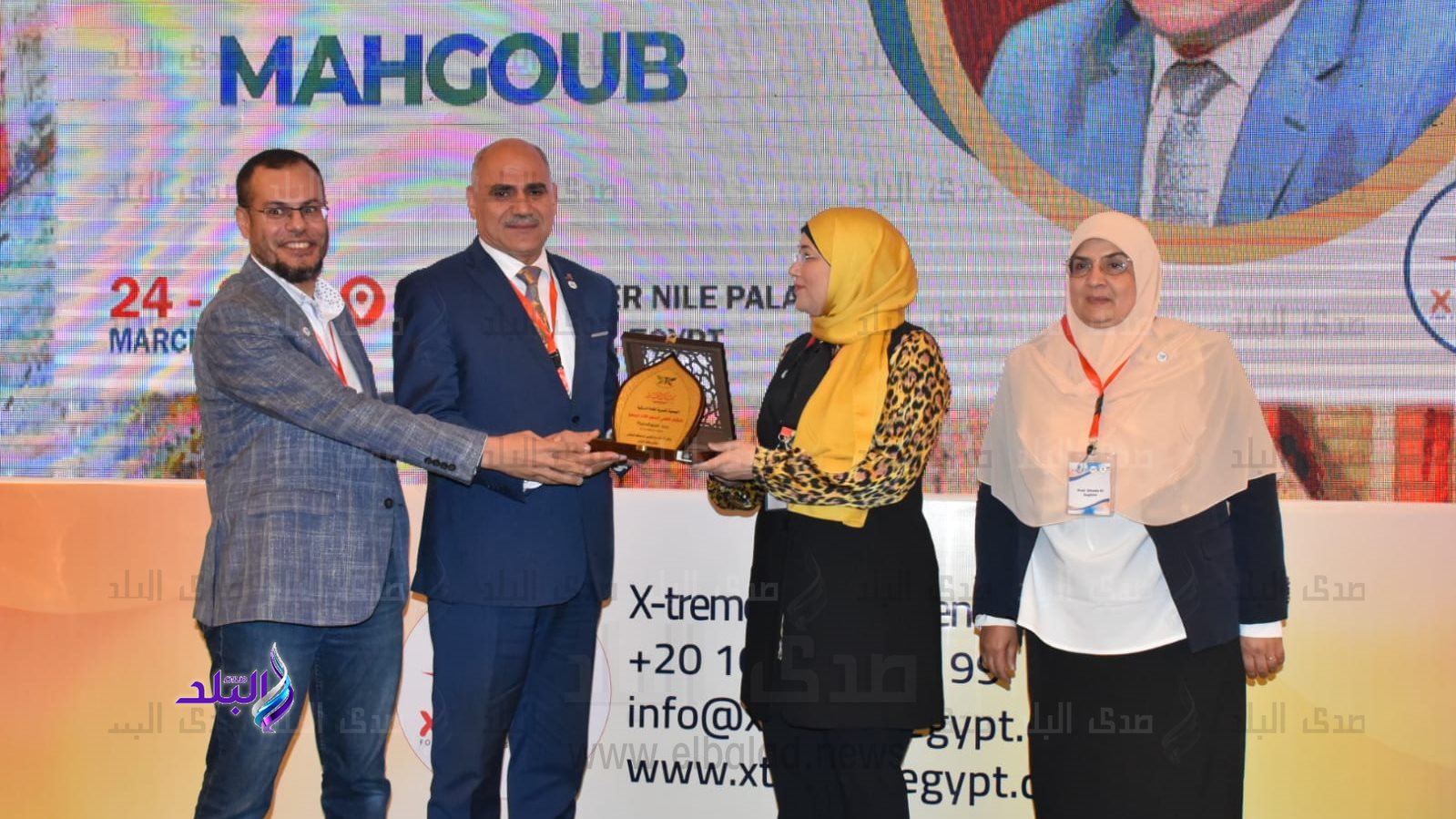 رئيس جامعة الأقصر يشهد افتتاح المؤتمر الدولي الثالث للغدة