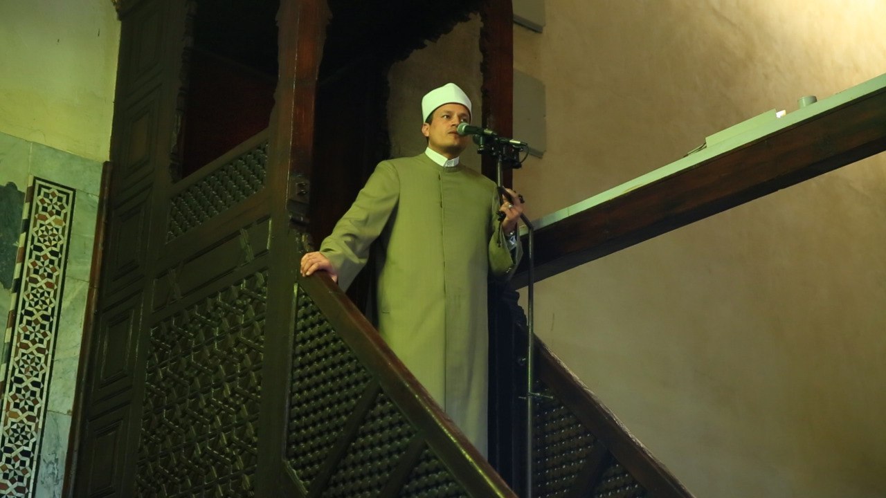 الدكتور أسامة الحديدي من منبر الجامع الأزهر 