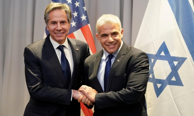 بلينكن ونظيره الإسرائيلي 