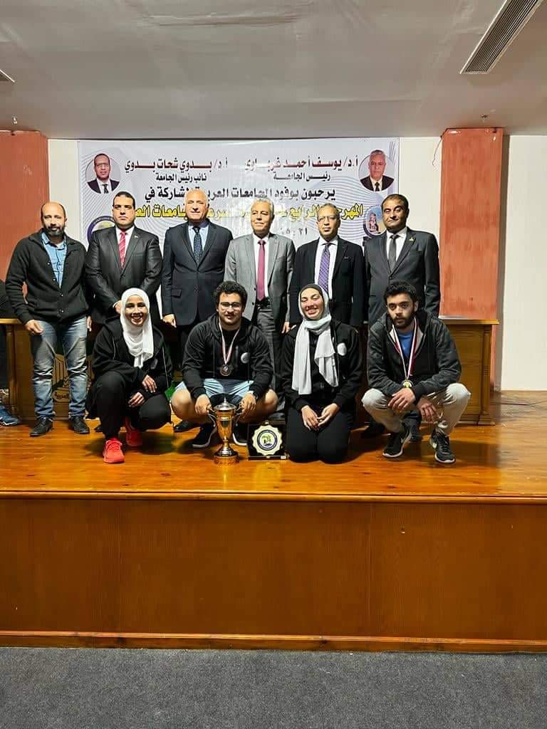 فوز منتخب كرة السرعة لجامعة عين شمس