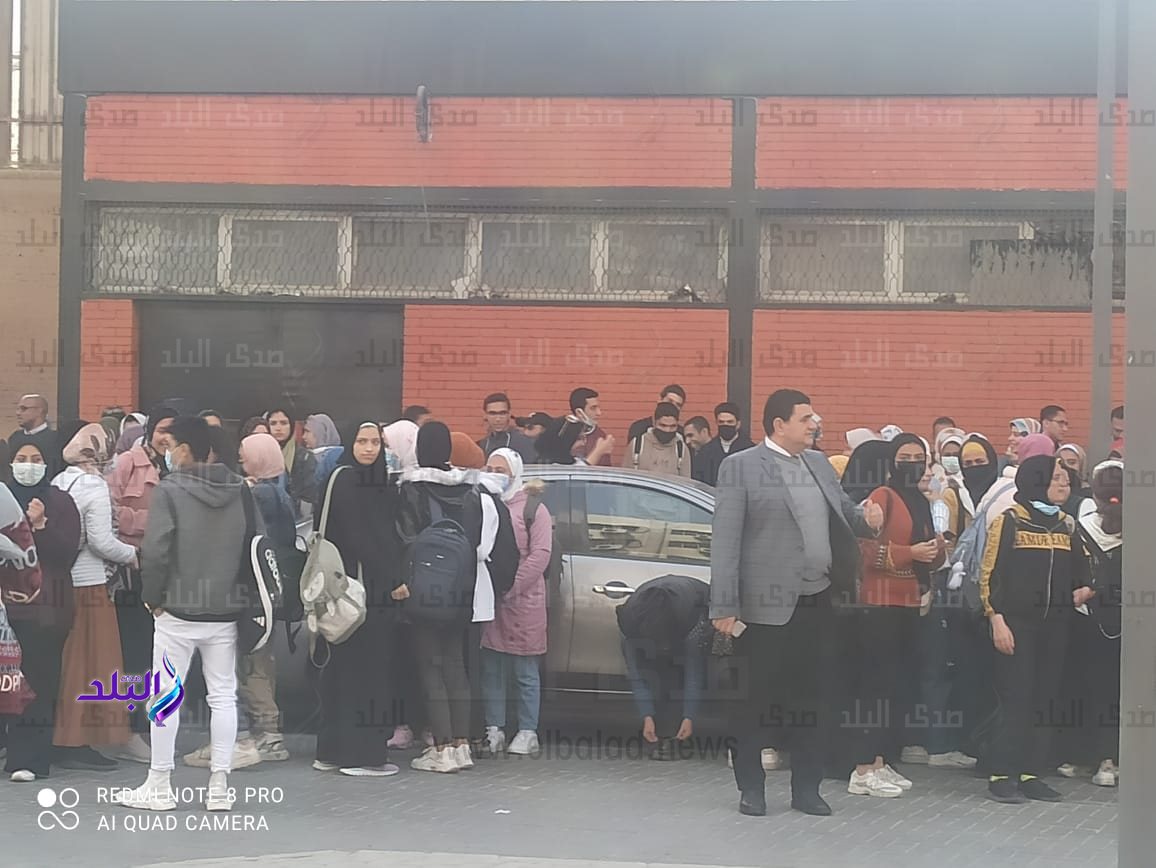 تجربة إخلاء ناجحة لكلية الآثار جامعة عين شمس