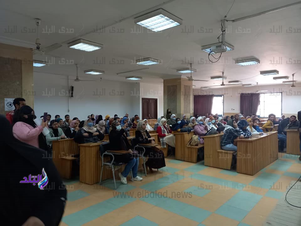 تجربة إخلاء ناجحة لكلية الآثار جامعة عين شمس