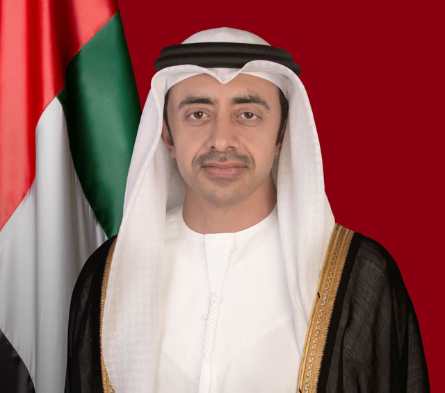 وزير الخارجية الإماراتي