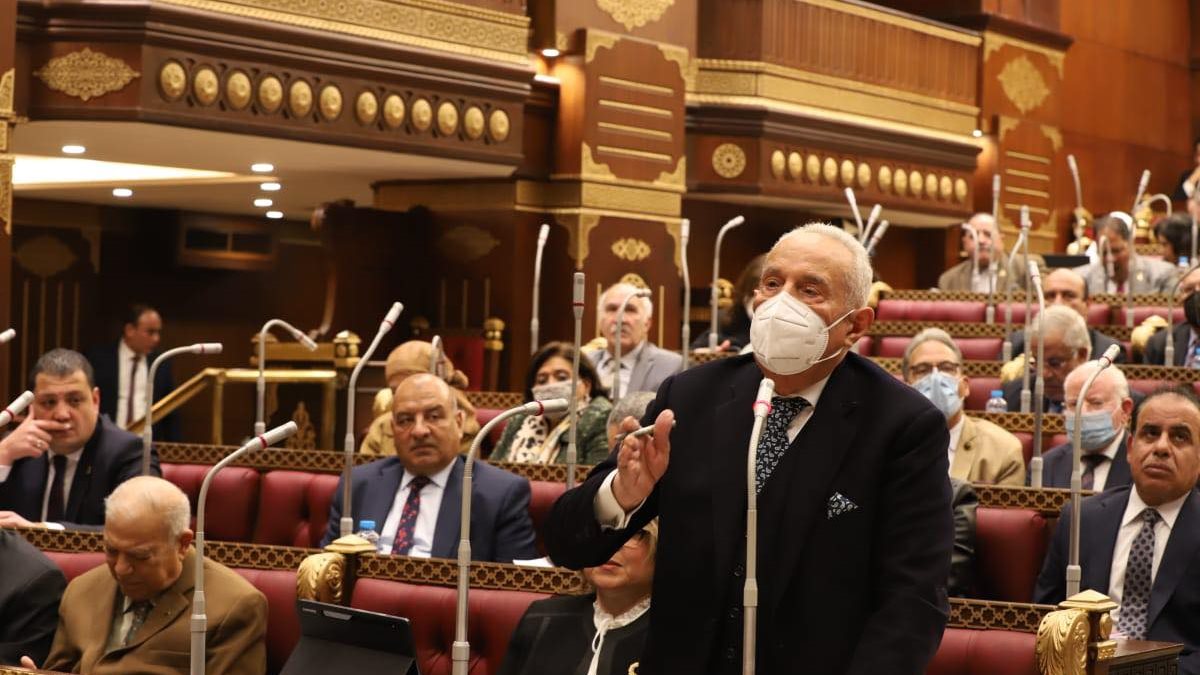  النائب المستشار بهاء أبوشقة وكيل مجلس الشيوخ