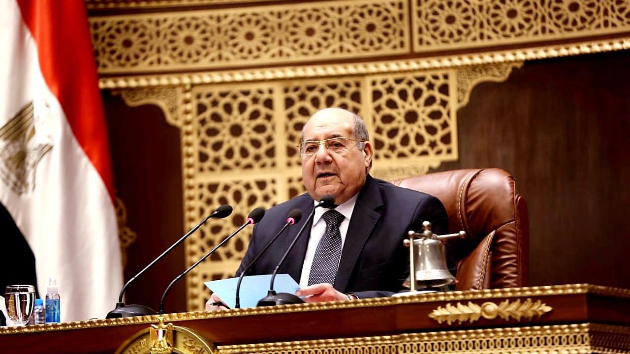 المستشار عبد الوهاب عبد الرازق رئيس مجلس الشيوخ