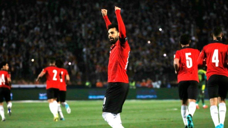 محمد صلاح قائد منتخب مصر