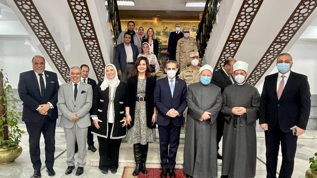 وزيرتا الهجرة والتضامن ومفتي الجمهورية