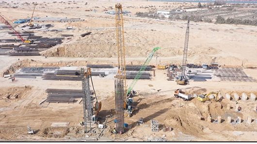 استكمال تطوير ميناء السخنة