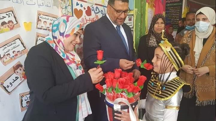 نشر قيم التعاون بين تلاميذ المدارس في سيناء 