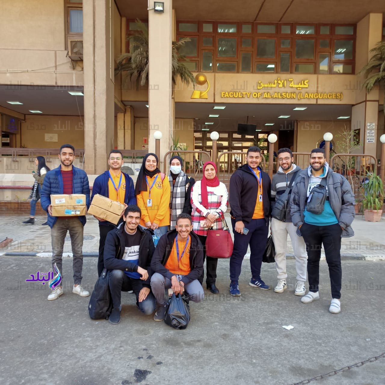 اتحاد طلاب ألسن عين شمس في زيارة لدار مسنين الرحمن الرحيم