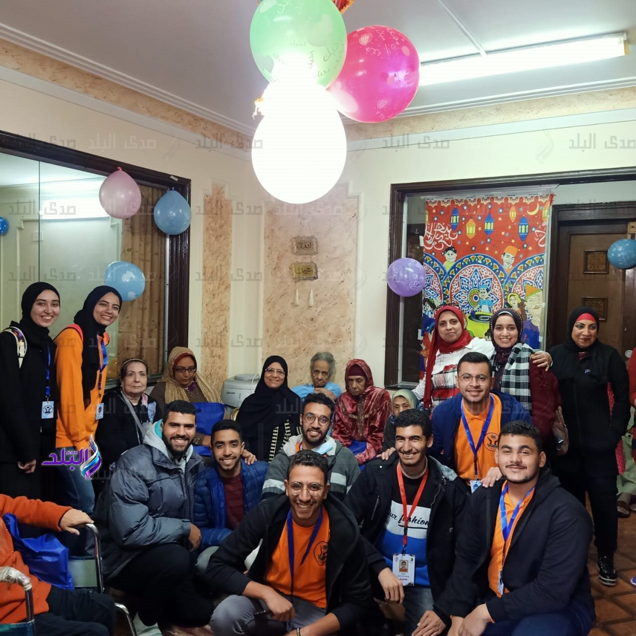 اتحاد طلاب ألسن عين شمس في زيارة لدار مسنين الرحمن الرحيم