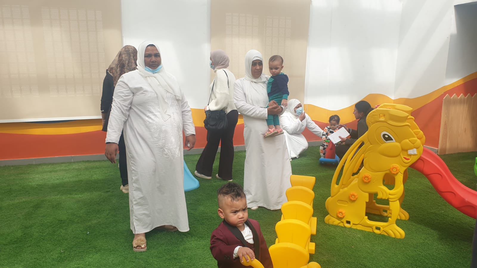 جانب من الزيارة