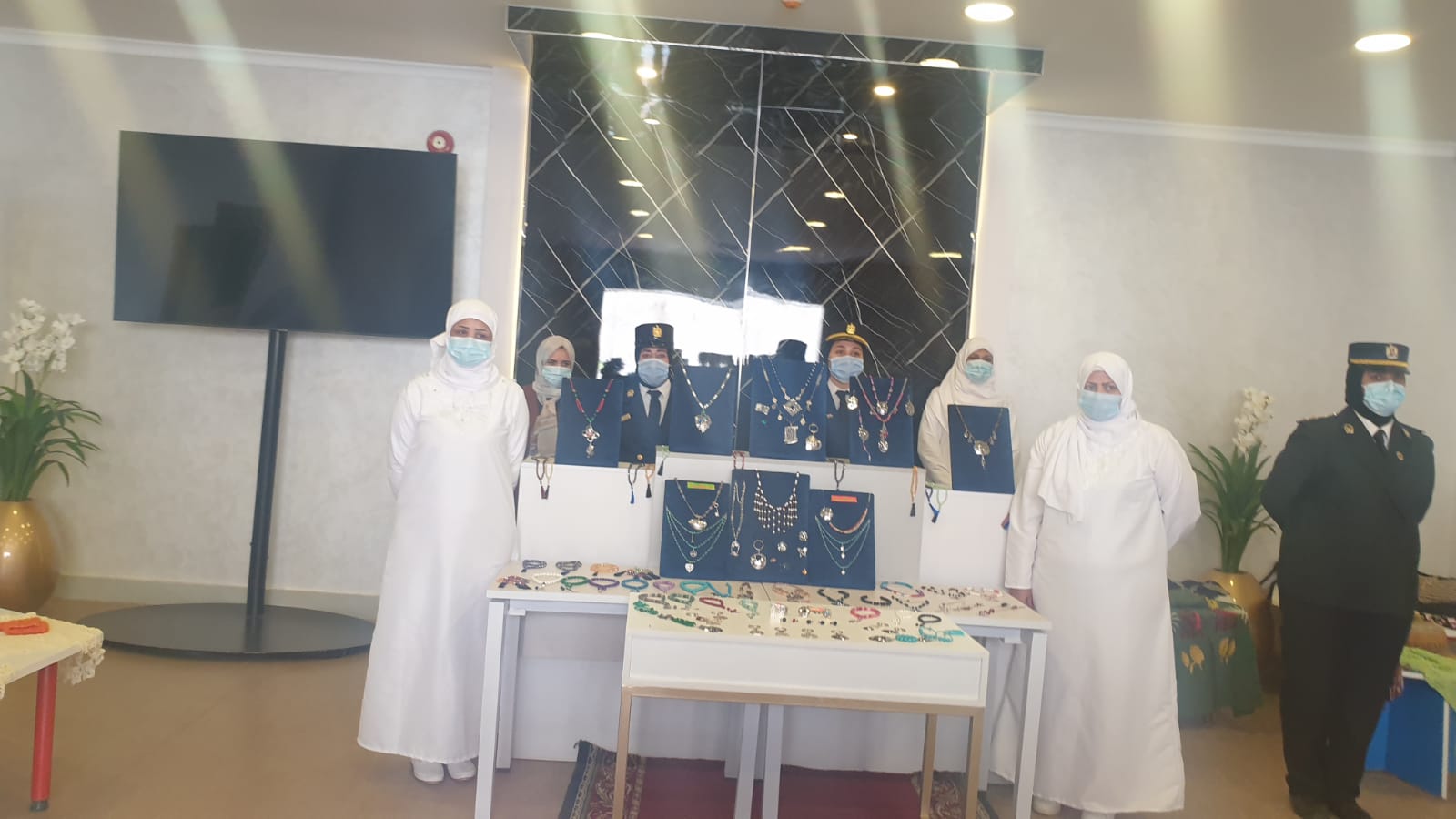 جانب من الزيارة