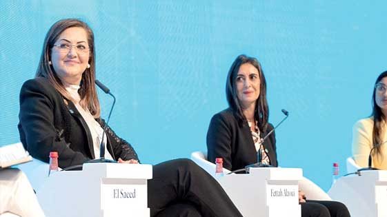 هالة السعيد وزيرة التخطيط والتنمية الاقتصادية
