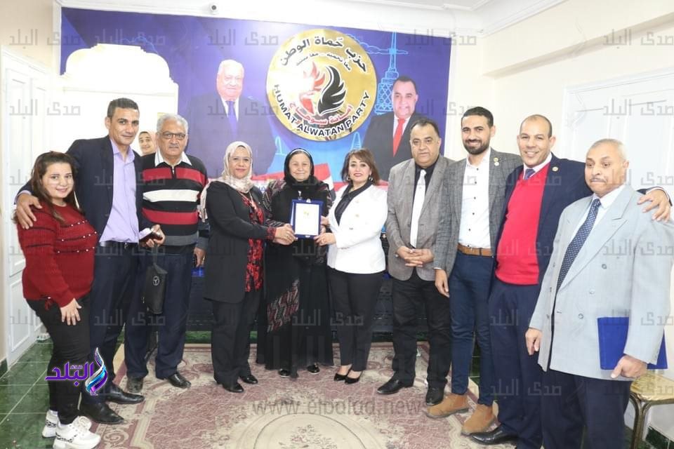 تكريم الأم المثالية لعام ٢٠٢٢ بحزب حماة الوطن