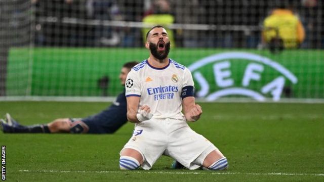كريم بنزيما نجم ريال مدريد
