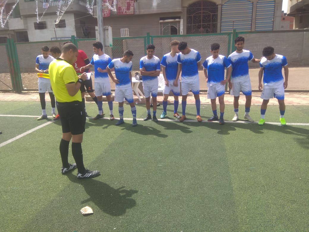 احدى المباريات 