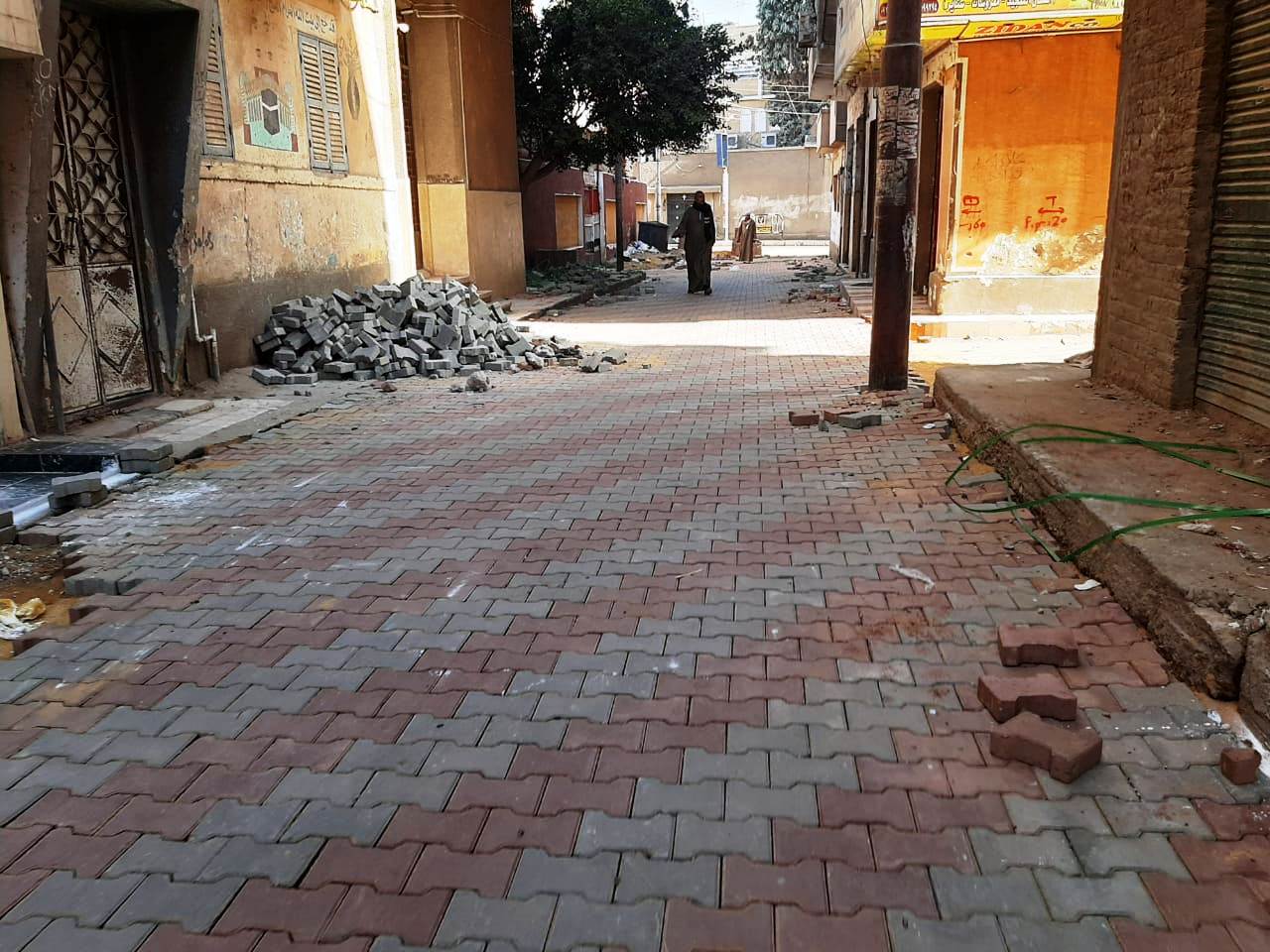 رصف شوارع سوهاج