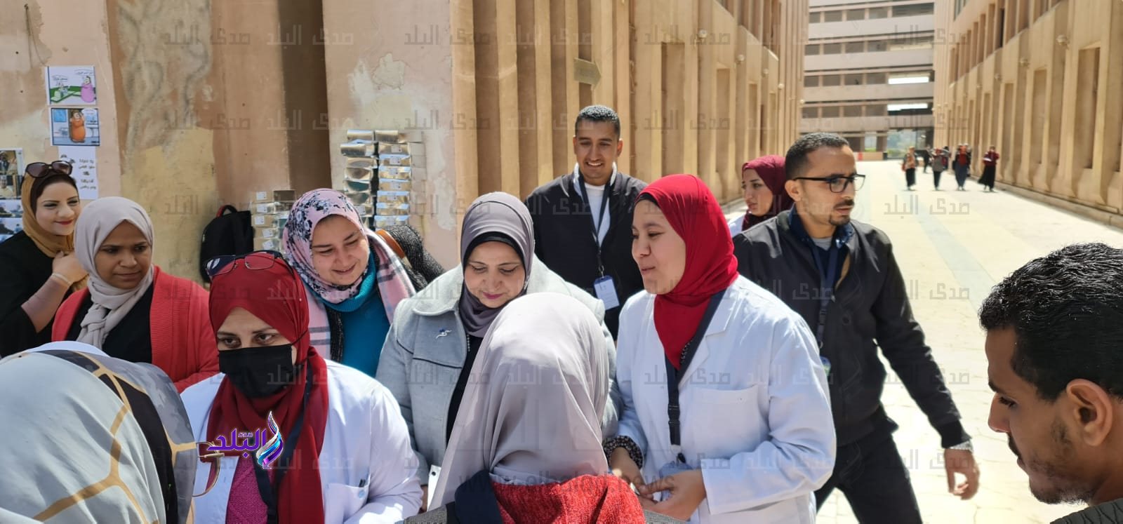 قافلة تمريضية تثقيفية عن مخاطر السمنة