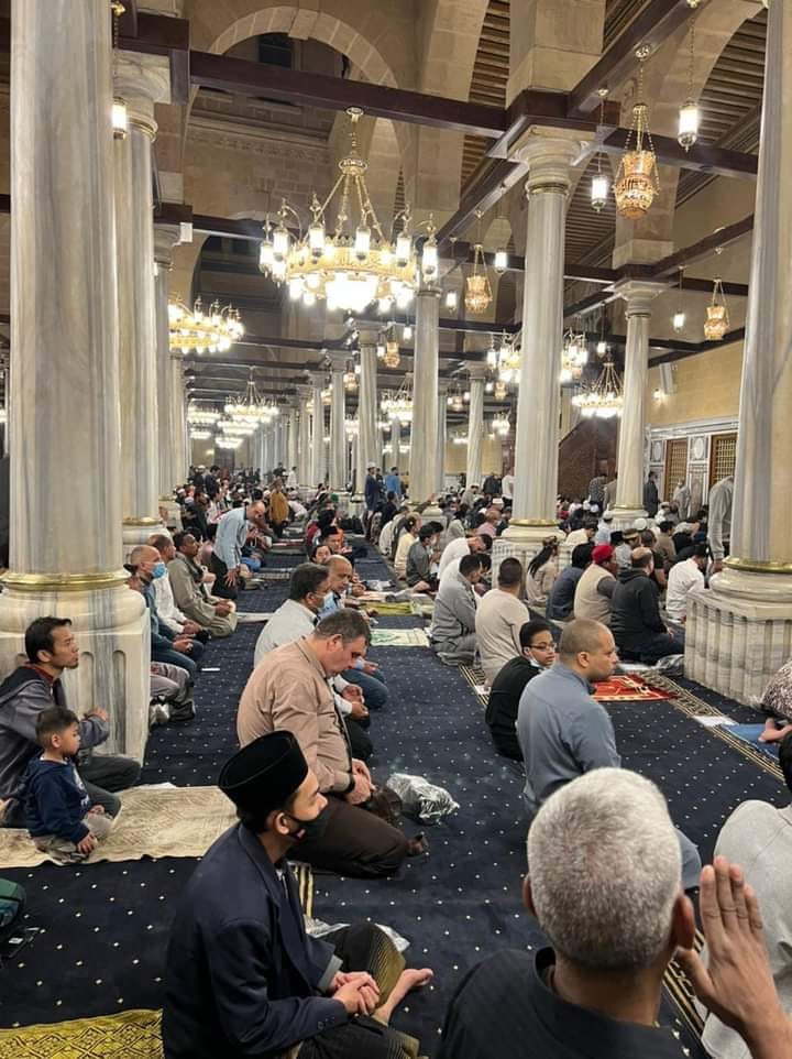 صلاة الجمعة الأولى من رمضان