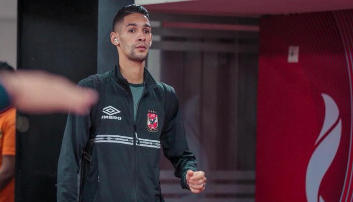 بدر بانون مدافع الأهلي 