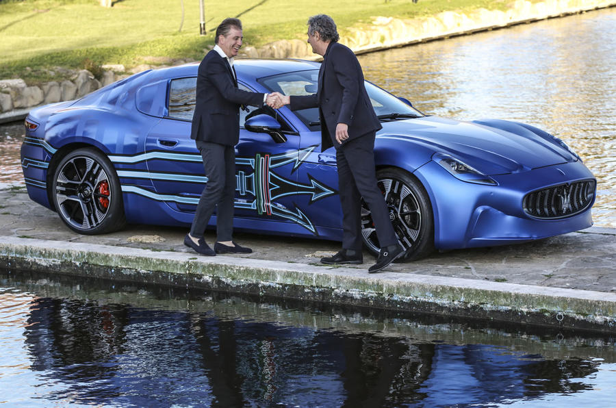 مازيراتي  تظهر في GranTurismo Folgore  خلال إعلان Formula E