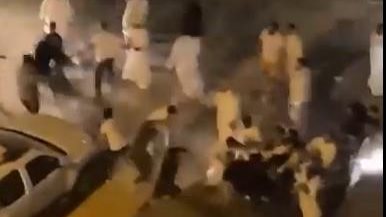 جانب من المشاحرة 